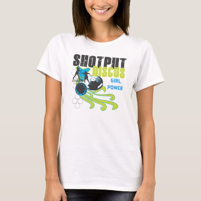 Shotput et disque - sweat - shirt à capuche de (Devant)