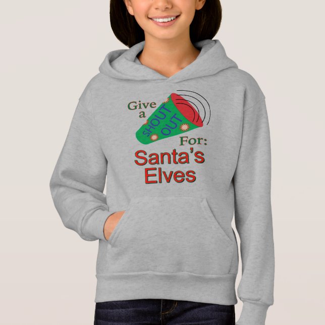 Shout Out pour Père Noël Elves (Devant)