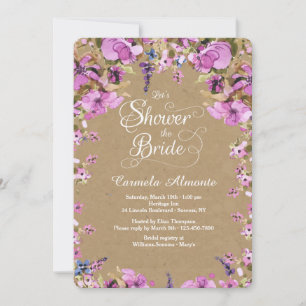 Shower the Bride Invitation
