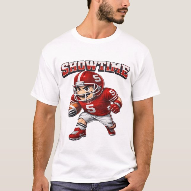 Showtime Football Men's T-Shirt  (Devant)