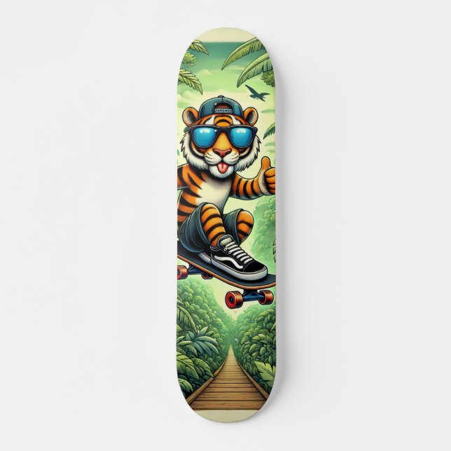 Shred the Jungle Skateboard (Devant)