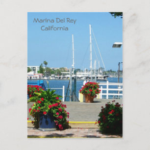 Si Belle Carte Postale Marina Del Rey !