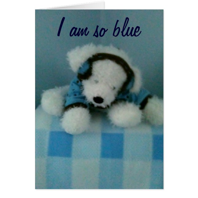 SI BLEU ET SOLITAIRE SANS VOUS (Devant)