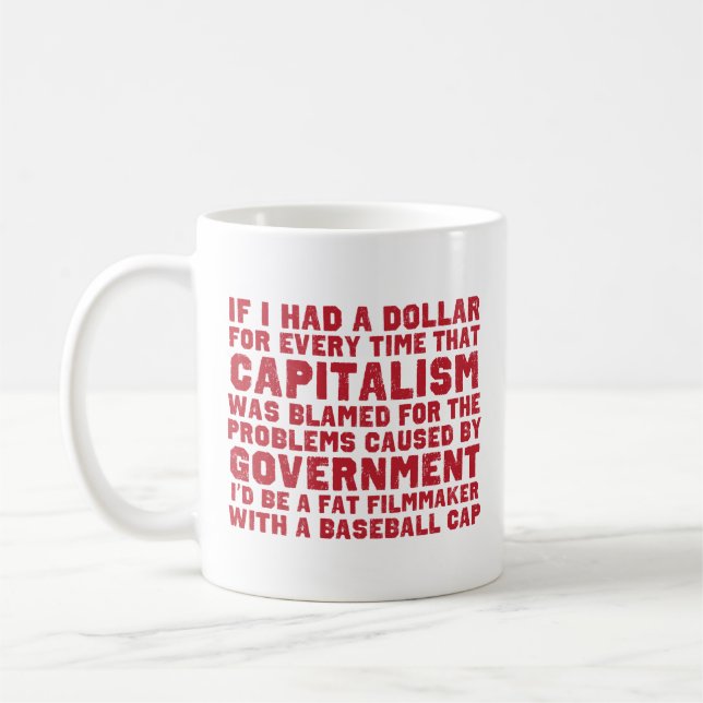 Si j'avais une tasse du dollar (Gauche)