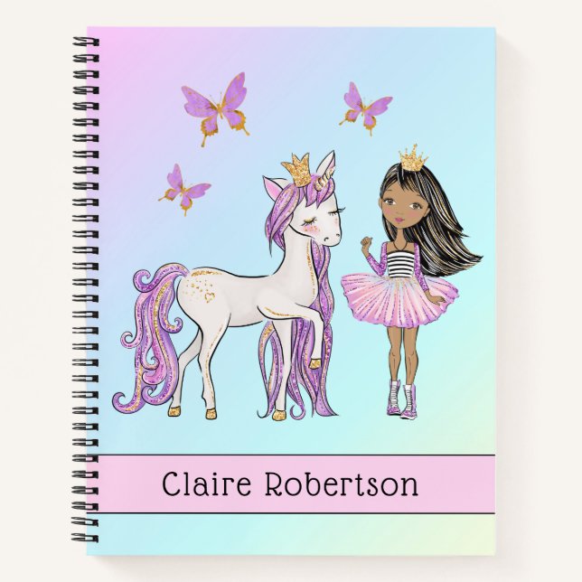 Si Joli Carnet scolaire "My Unicorn" (Devant)