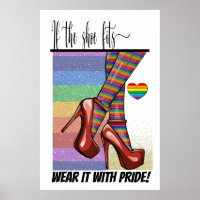 Si la chaussure convient ... Poster