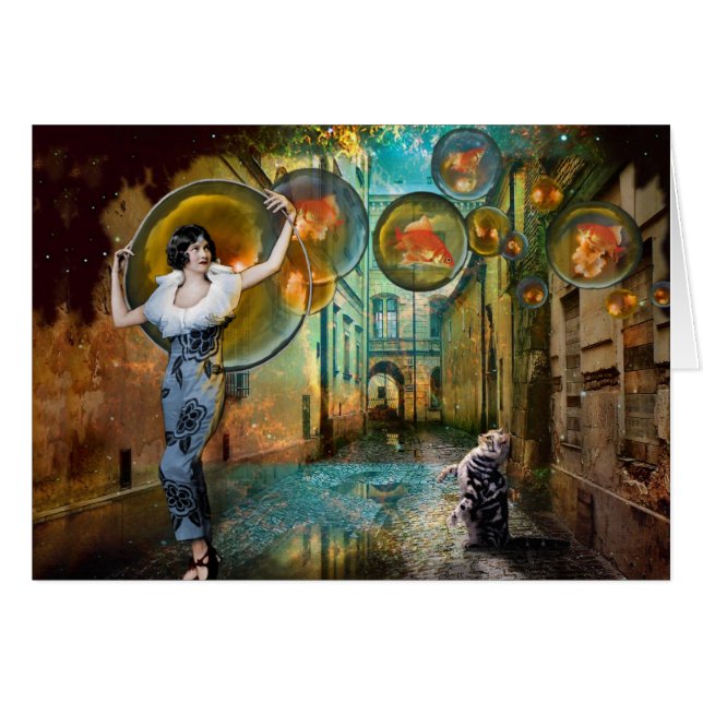 Si les poissons étaient des souhaits ! (Devant horizontal)