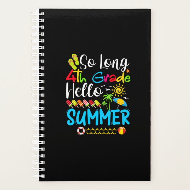 Si Longue 4E Année Bonjour Été Dernier Jour De L'É (Devant)