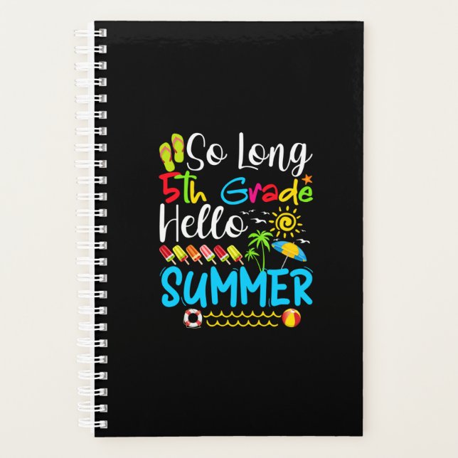 Si Longue 5e Année Bonjour Été Dernier Jour De L'É (Devant)