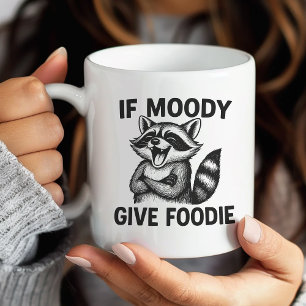 Si Mug de Raton laveur gourmand Moody