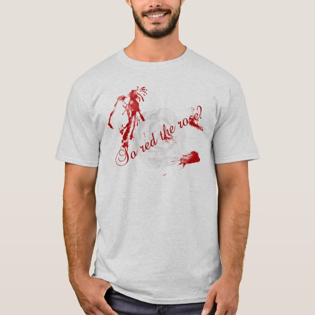 Si rouge le rose ? T-shirt (Devant)