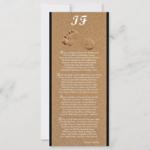 Si - Rudyard Kipling Poem carte rack