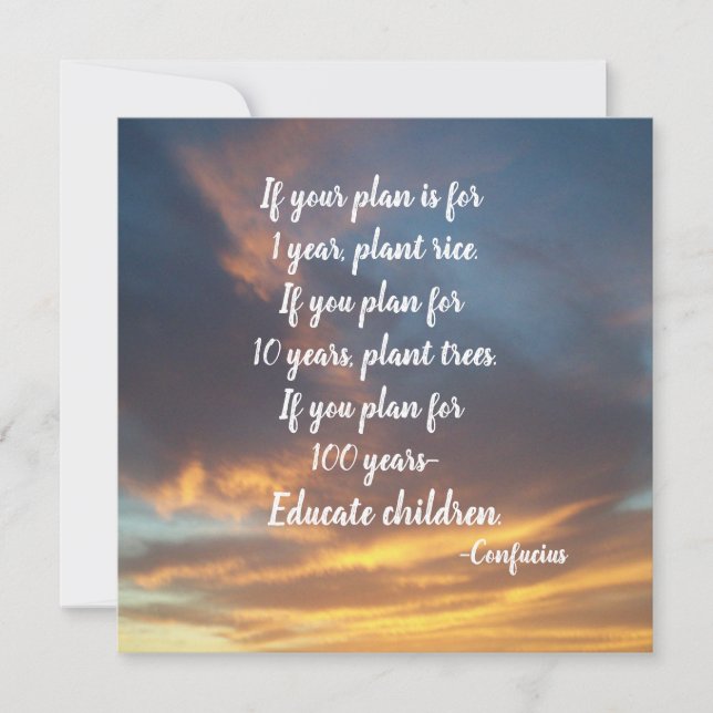 SI VOTRE PLAN CARTE PLAT CONFUCIUS (Devant)