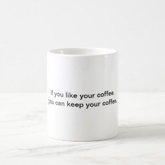 Si vous aimez votre tasse de café