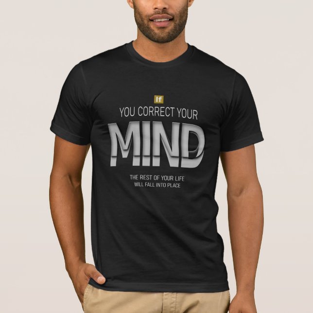 Si vous avez raison - Lao Tzu cite T-Shirt (Devant)