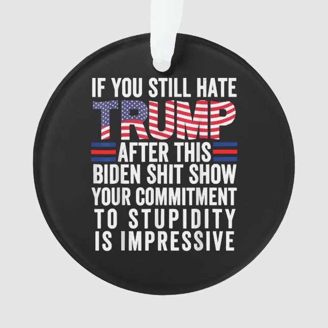 Si Vous Détestez Trump Après Ce Spectacle De Biden (devant)