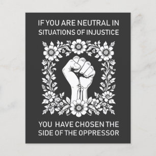 Si vous êtes neutre dans les situations d'injustic