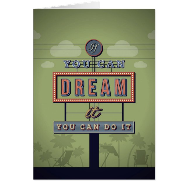 Si vous pouvez le rêver vous pouvez le faire (Devant)