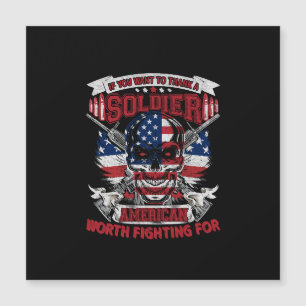 si vous voulez remercier un soldat américain digne