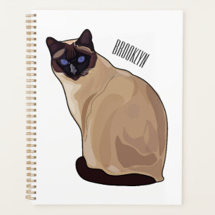Siamese cat cartoon