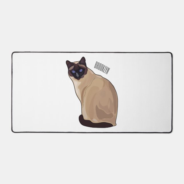 Siamese cat cartoon (Recto)