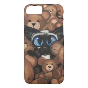 Siamese Chat par BiHrLe iPhone 7 coque