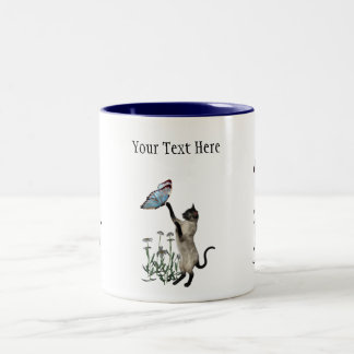 Siamese papillon de chat Daisis Mug