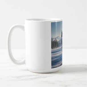 Sibérie Husky Élégant café Mug