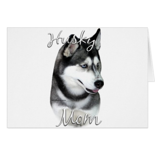 Sibérie Husky (noir) Maman 2 (Devant horizontal)