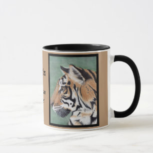 Sibérie Tiger Personnaliser NOM Coffee Mug Cup