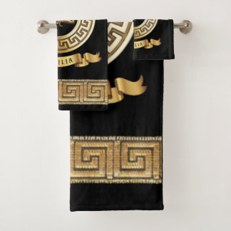 Sicilia (avec Trinacria) symbole Ensemble de servi