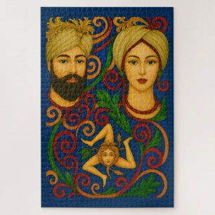 Sicilia Trinacria Jigsaw Puzzle