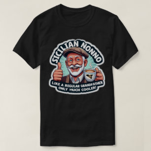 Sicilian Nonno comme un T-shirt grand-père régulie