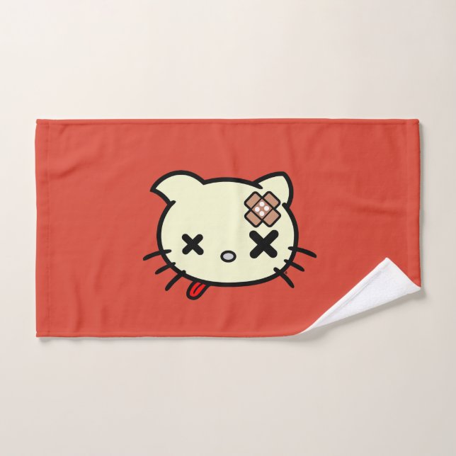 Sick Kitty (Serviette à main)