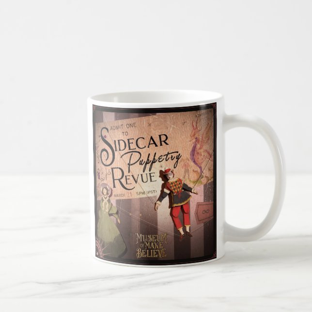 Sidecar Puppetry Revue Coffee Mug (Droite)