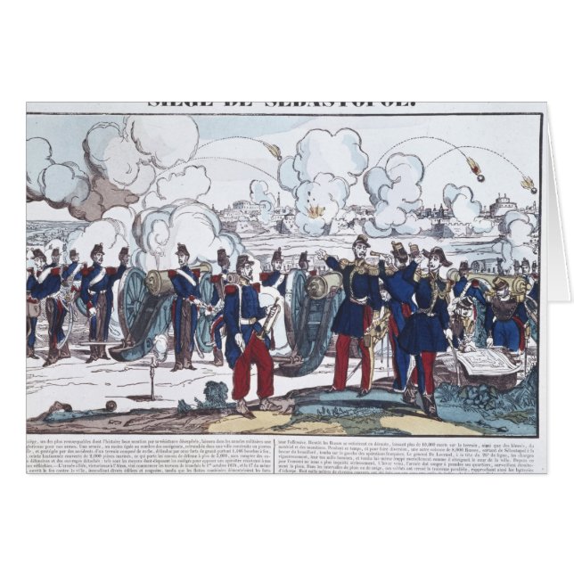 Siège de Sébastopol, 1854-55 (Devant horizontal)