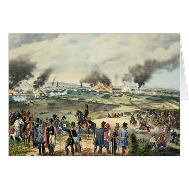 Siège de Vienne, le 28 octobre 1848 (Devant horizontal)