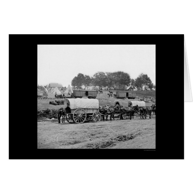 Siège du général McClellan 1862 (Devant horizontal)