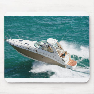 Siège social de tapis de souris de bateau de