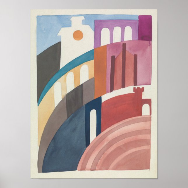 Sienne | Sophie Taeuber-Arp | Affiche (Devant)