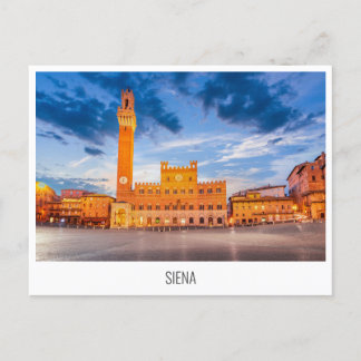 Sienne, Toscane, Italie carte postale