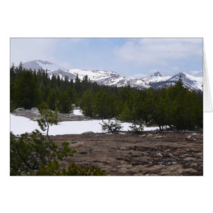 Sierra Nevada Montagnes et neige à Yosemite