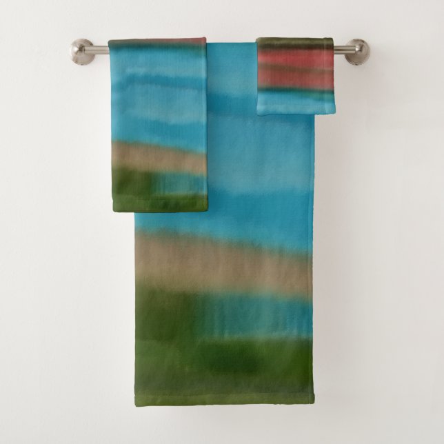 Sierra Sunrise Sud-Ouest Art Abstrait (En situation)