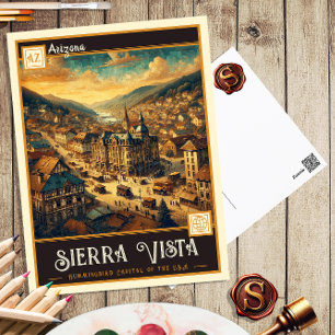 Sierra Vista, Arizona   Carte postale ancienne