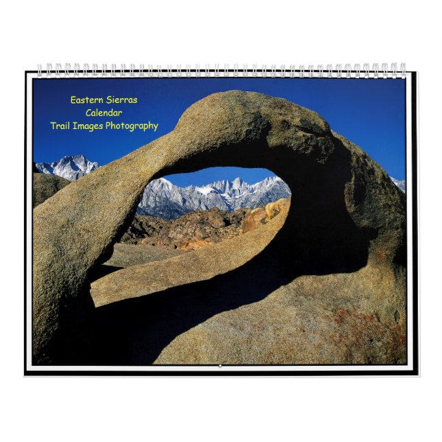 Sierras orientales - Calendrier (Protection)