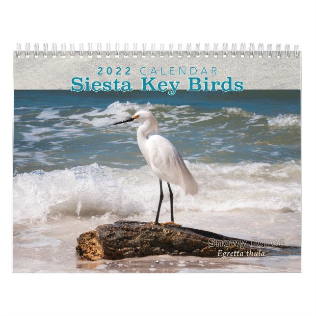 Siesta Key Birds - Calendrier 2022 (Protection)