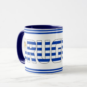 "Sieste avec l'Uruguay" Tasse de café patriotique