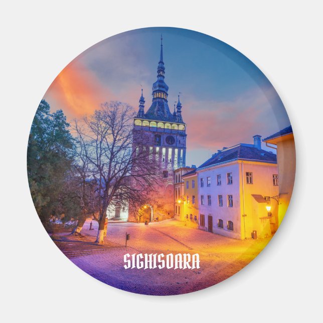 Sighisoara, Transylvania Magnet (Devant)