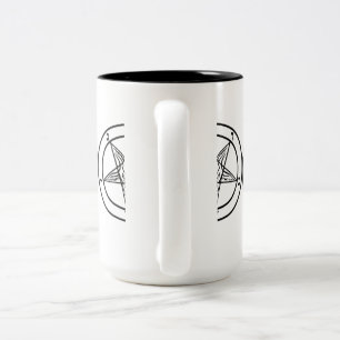SIGIL DE TASSE À DEUX TONS DE BAPHOMET