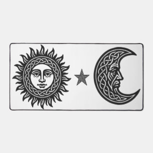 Sigil du Visage Solaire – Emblème du Soleil Noir